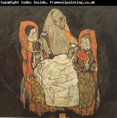 Egon Schiele Mother with Two Chilren III (mk12)